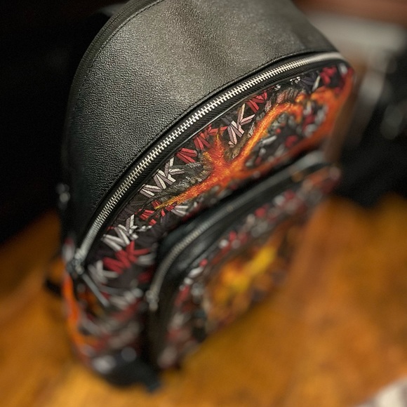 AUTHENTIC Michael KORS Hudson ‘fire & ice’ super limited edition men’s backpack - Picture 3 of 8